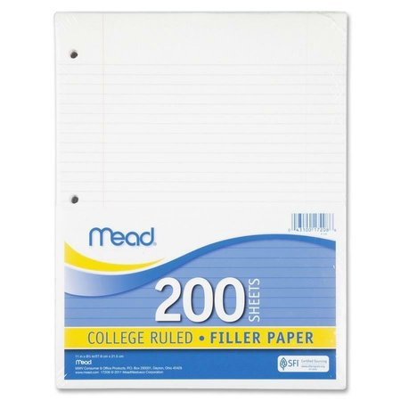 MEAD Paper, Filler, Eco, Clg, 8.5X11 Pk MEA17208